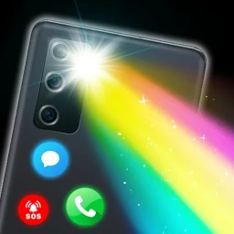 Flashlight LED & Flash Alert icon